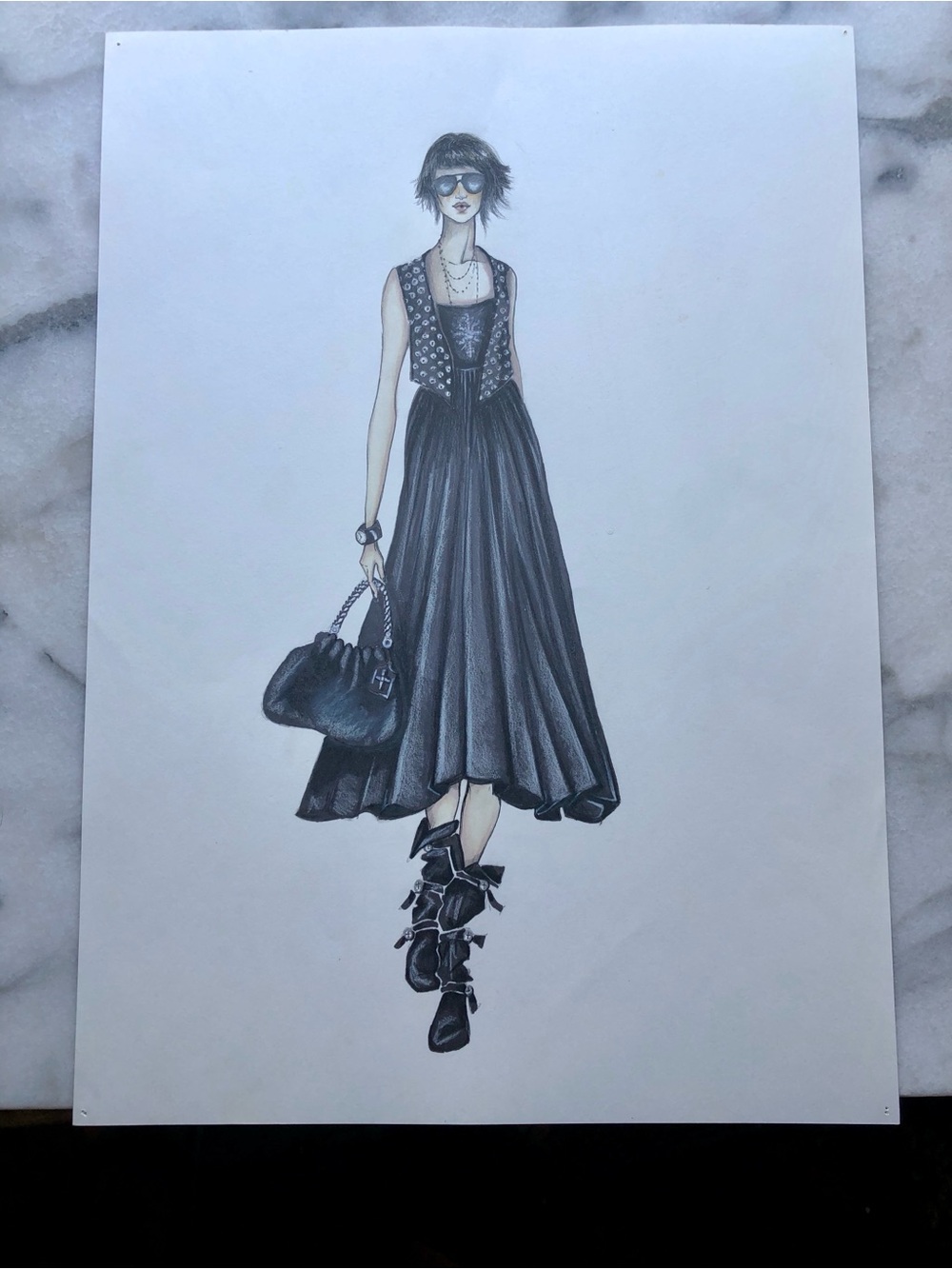 Original  fashion illustration